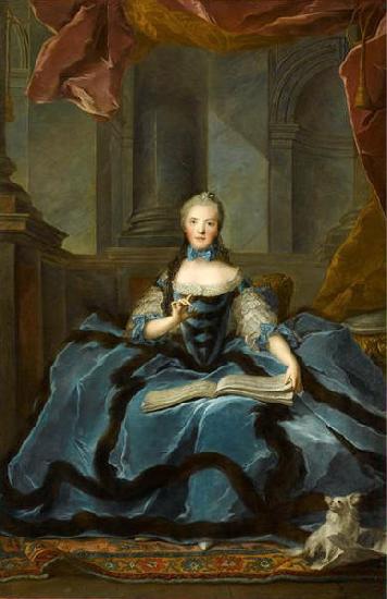 Jjean-Marc nattier Portrait of Marie Adelaide of France Germany oil painting art